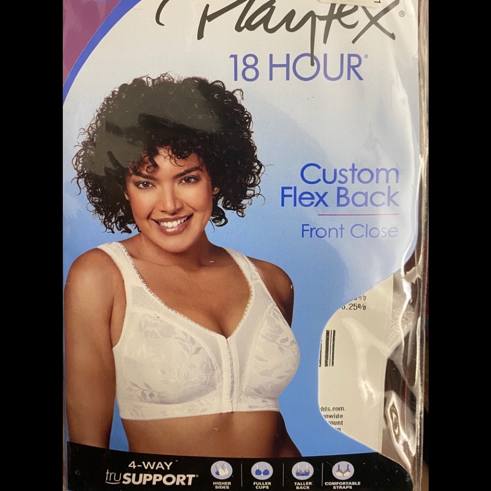 18 hour playtex front closure bra in Honey NWT